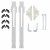 Sunroof Curtain Guide Rail Sliding Bracket Set For BMW X5, X3, X1