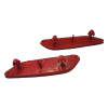 Rear Bumper Reflector Set For Opel Corsa F