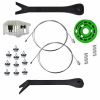Window Regulator Repair Set For BMW E90, E91 - Rear Left