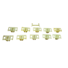 X64 Clips Part For Renault Megane 2