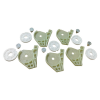 Window Regulator Corner Pulley Housing Set For Fiat Palio, Siena - Right