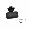 Glove Box Compartment Lid Switch Grip Lock Hole For Renault Megane 2, Clio 3 - Black