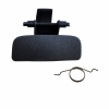 Glove Box Compartment Lid Switch Grip Lock Hole For Renault Fluence, Megane 3 - Black