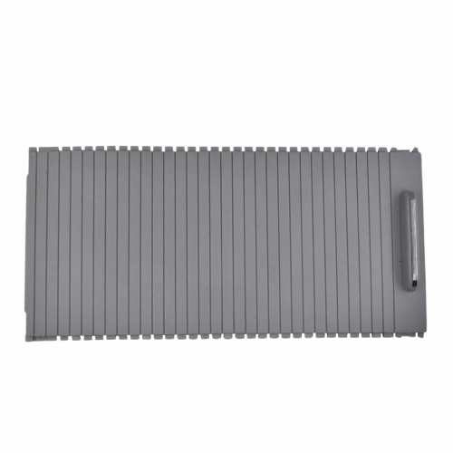 Console Slide Roller Blind Stowage Cover For Mercedes W205 - Gray