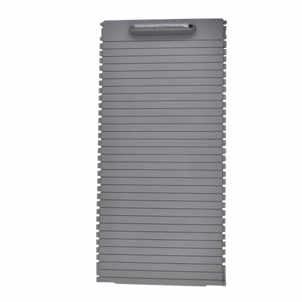 Console Slide Roller Blind Stowage Cover For Mercedes W205 - Gray