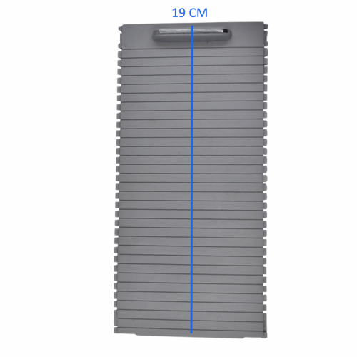 Console Slide Roller Blind Stowage Cover For Mercedes W205 - Gray