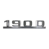 Rear Trunk Badge Emblem For Mercedes W124 - 190D