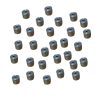 Cam Kriko Tel Uç Pimi- 5.5 mm * 4 mm / 1.7 mm - Metal Yumuşak